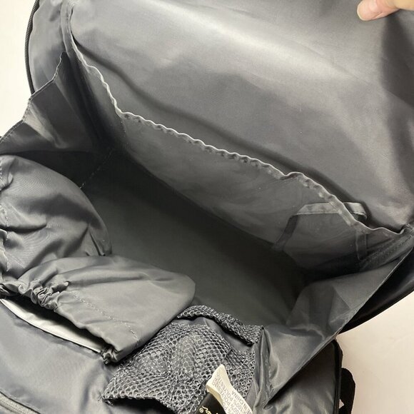 Eddie Bauer First Adventure Cascade Diaper Bag Backpack Gray Insulated Pockets - Picture 11 of 13